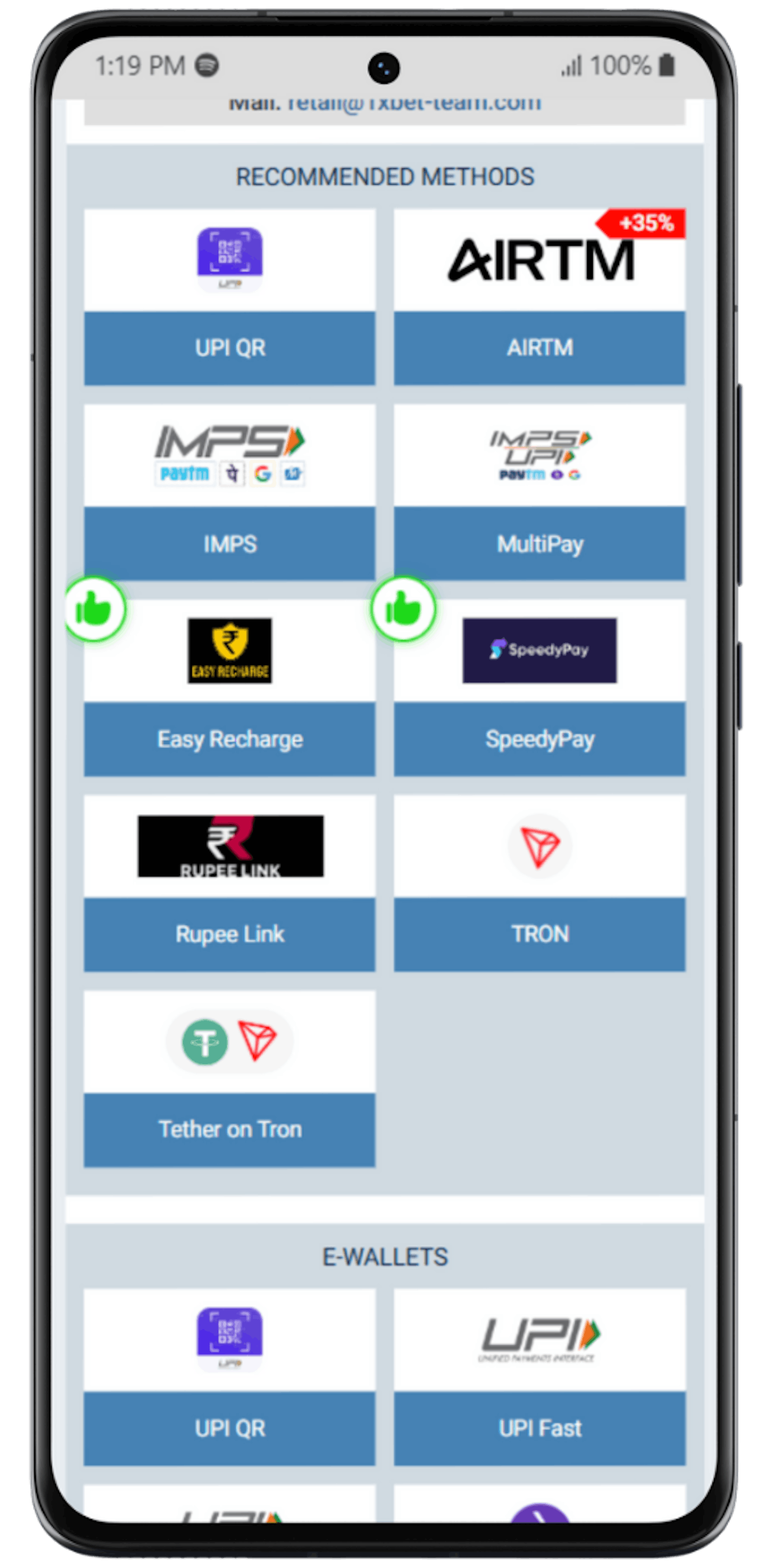 1x Bet Cricket Betting