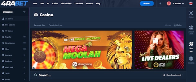 4rabet Casino