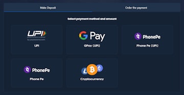 4rabet Deposit Methods