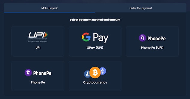 4rabet Deposit Methods