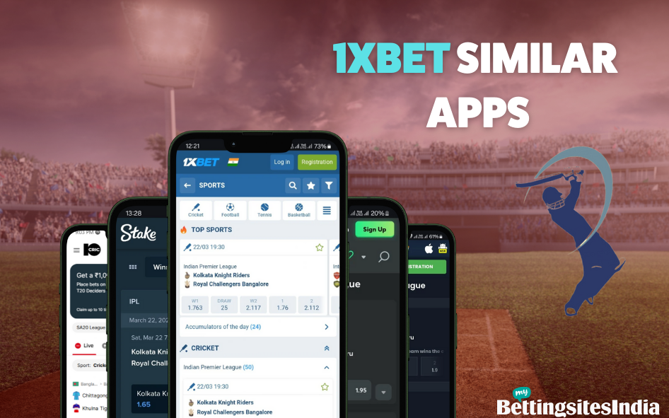 Article main image with 1x Bet similar apps