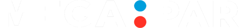 Megapari logo white