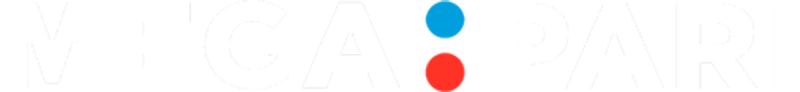 Megapari logo white
