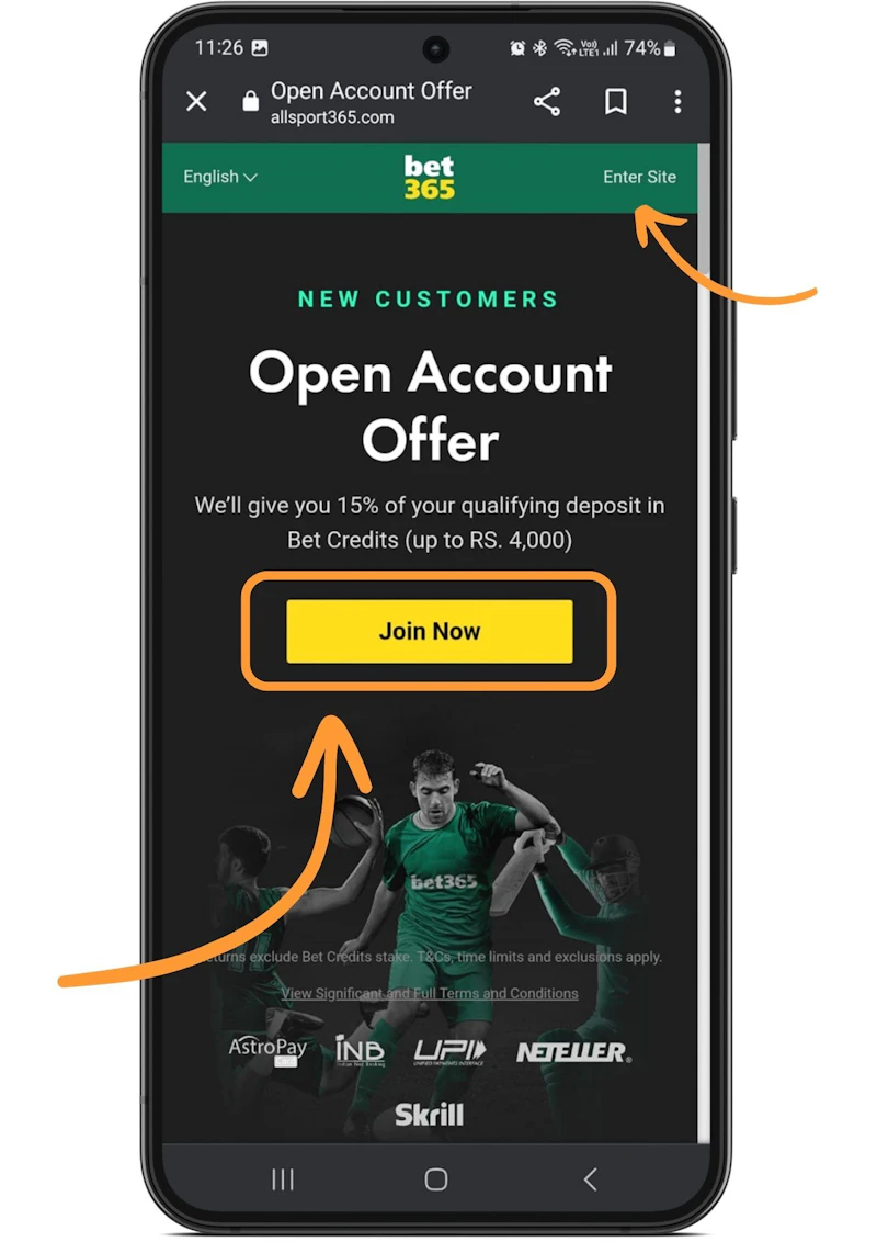 Bet365 app