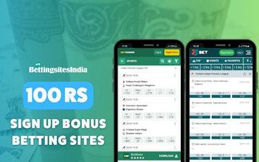 100 rs Sign Up Bonus Betting Sites