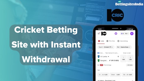 10 Cric Feature Instant Withdrawal