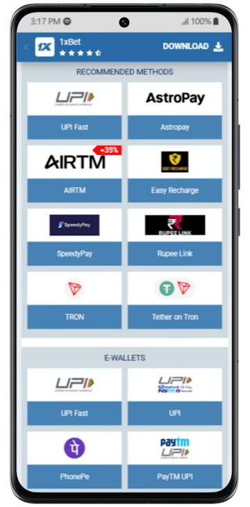 1x Bet Astropay Betting Site