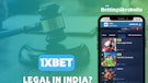 1xbet legal india