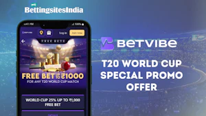 Betvibe free bet offer