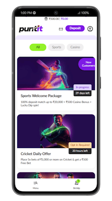 Puntit Welcome Offer