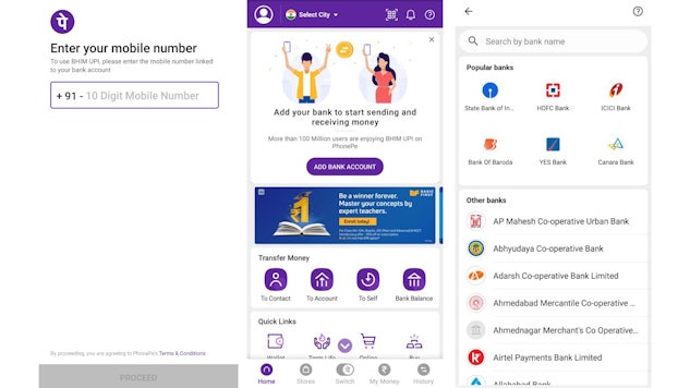 Create a Phone Pe account