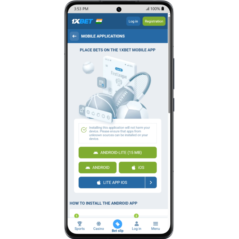 IPL Satta App 1x Bet Download 02