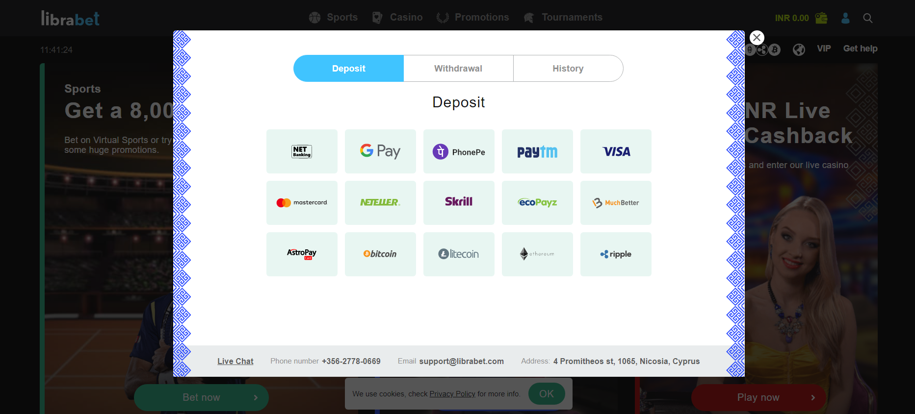 Librabet Registration 3