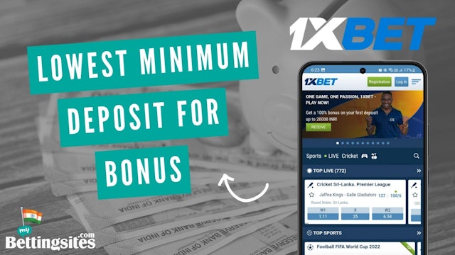 Lowest Minimum Deposit Betting Site with Bonus