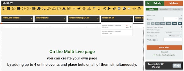 Melbet Live Betting