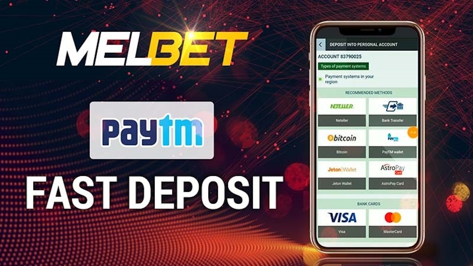 Melbet Paytm