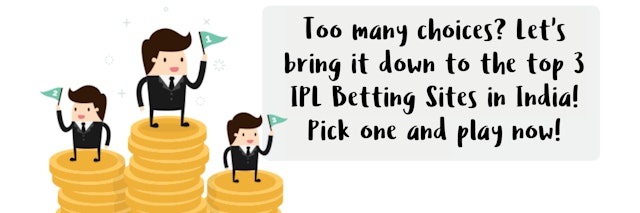 Top 3 IPL Betting Sites in India