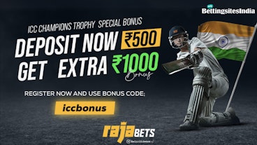 Rajabets Promotional Offer Banner