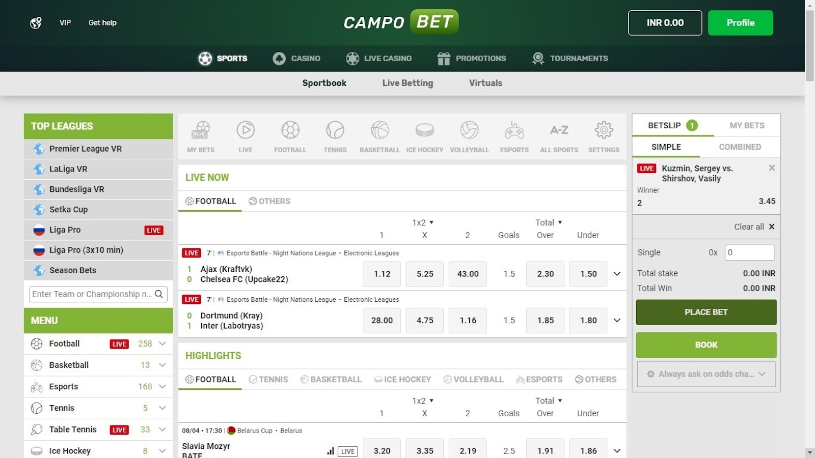 Campobet sportsbook