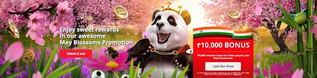 Royal panda online casino welcome bonus